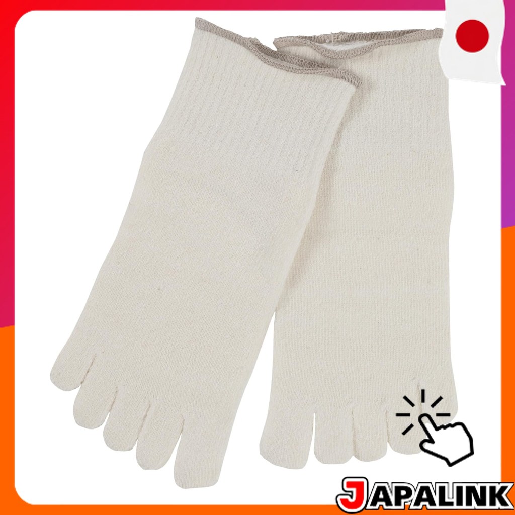 [Dot Japan] Meias de seda de 5 dedos para mulheres, macias e confor...
