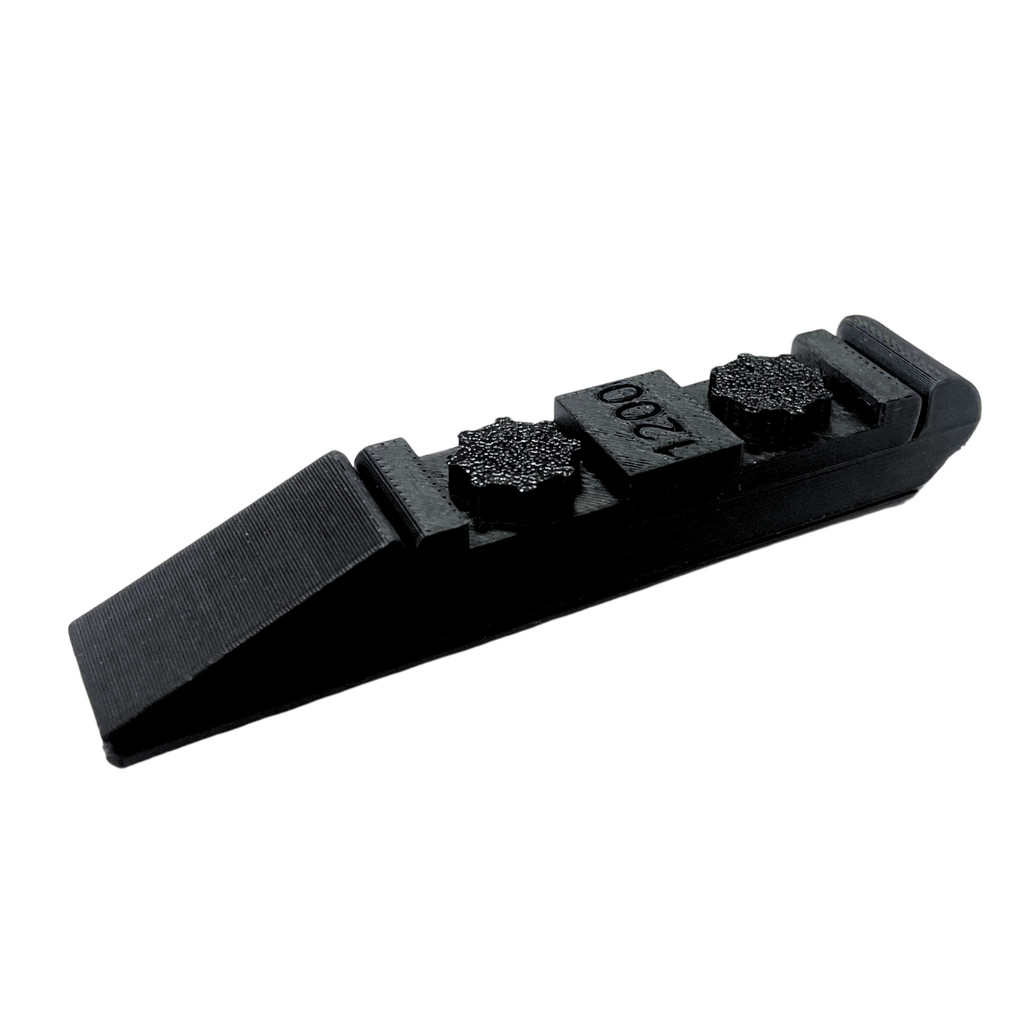Taco Lixamento Manual Magnético 8,5x1,5cm Preto Nr Estética