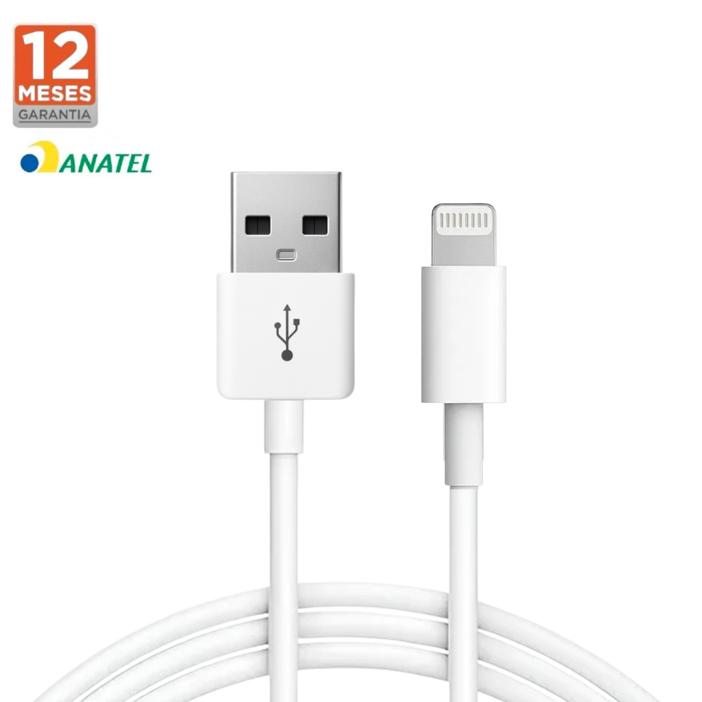 Cabo Carregador iPhone Rápido Original USB Para 14 13 12 11 Pro Max X XR XS