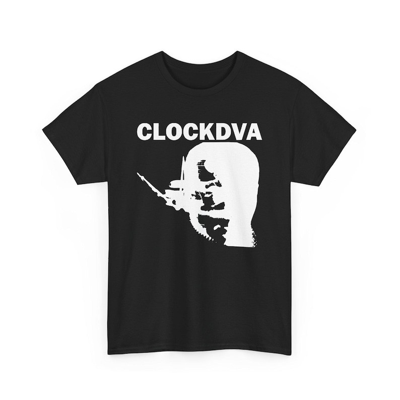 Music.Soul Camiseta Unissex Clock DVA Industrial Post Punk Estampa Autentica Confortavel Estilosa Atemporal Moda Urbana