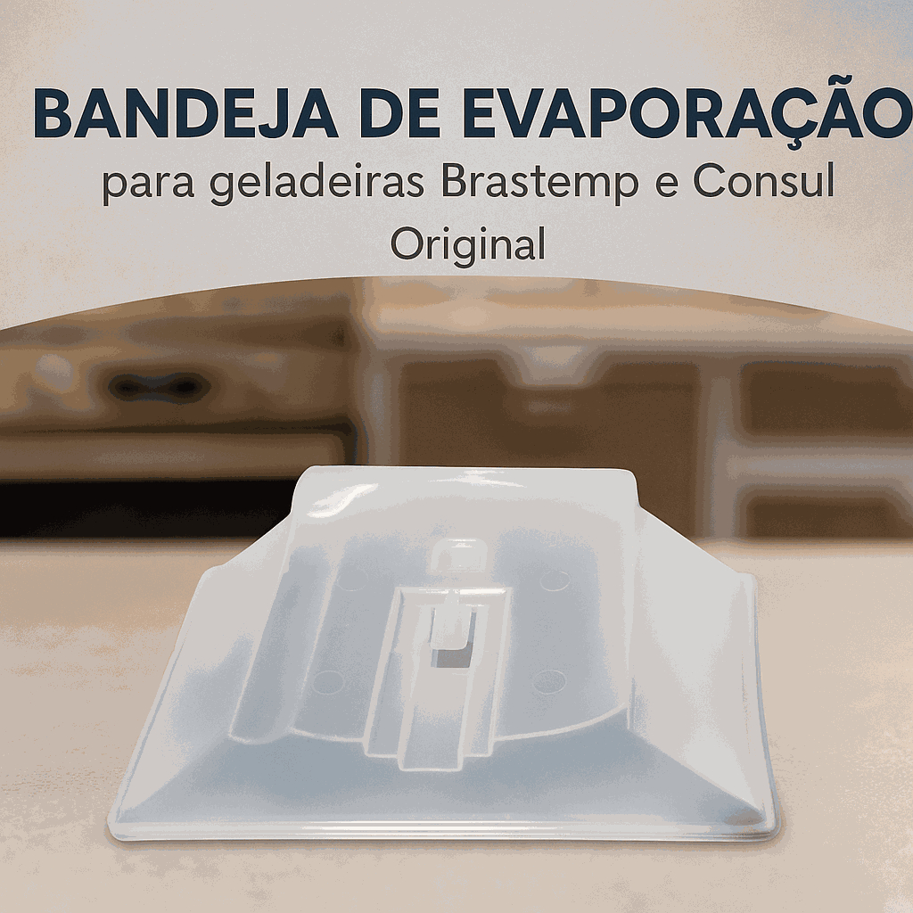 Bandeja de Evaporação Geladeira Consul Recipiente Coletor de Água Reposição