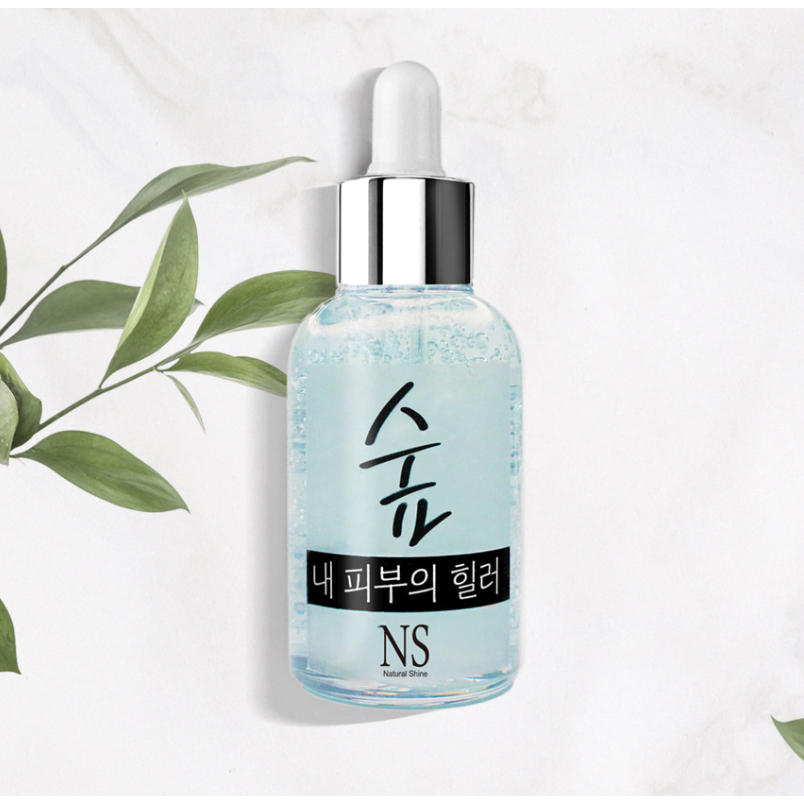 NATURAL SHINE Forest Moisture Serum 50ml Cuidados Reconfortantes Hidratação Diária Pele Com Aparência Clara KBeauty