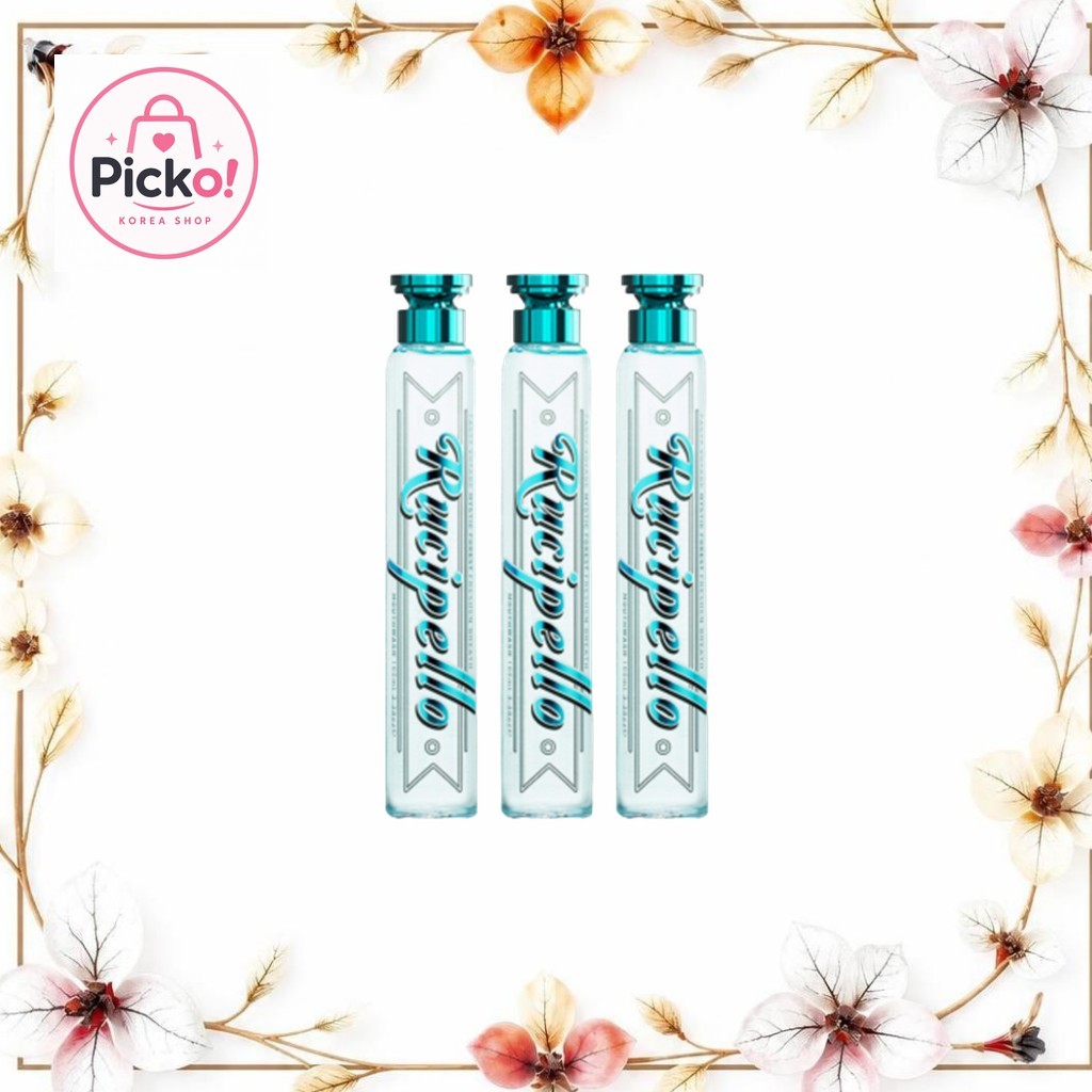 [Melhor item] [rucipello] Enxaguante Bucal Mystic Forest , 100ml , 3 Pacotes/Coreano/Fórmula Exclusiva/100 % Autêntico D
