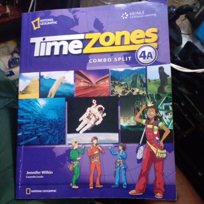 Livro - Time Zones Combo Split 4A - Jennifer Wilkin