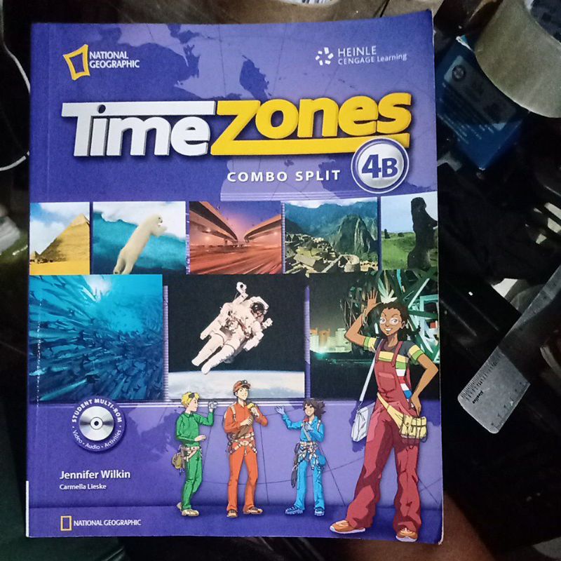 Livro - Time Zones Combo Split 4B Student Multi-Rom