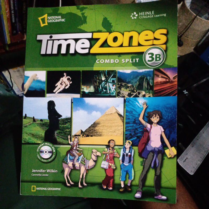 Livro - Time Zones Combo Split 3B Student Multi-Rom