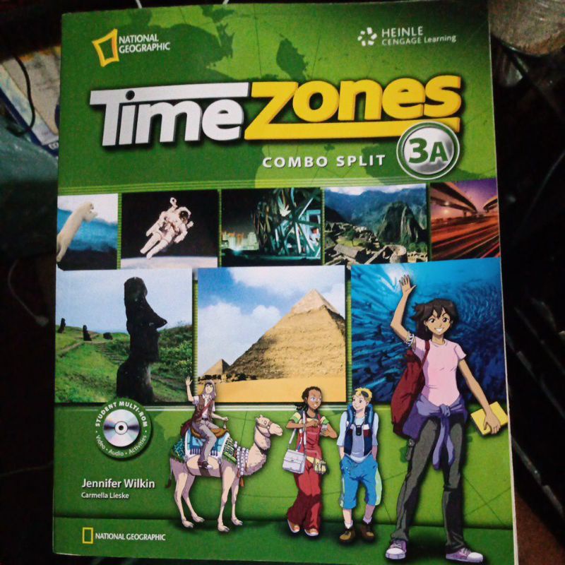 Livro - Time Zones Combo Split 3A Student Multi-Rom