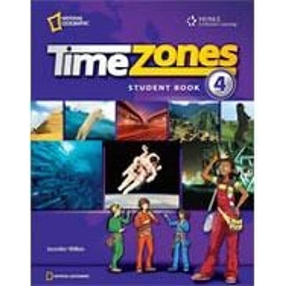 Livro Time Zones 4B - Student's Book Combo Split With Multi-ROM (Novo, Lacrado)