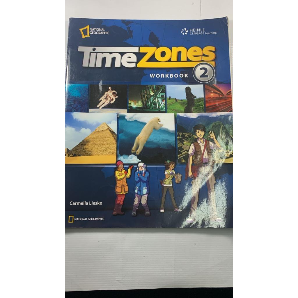 Kit 2 Livros Time Zones Student Book 2 Workbook 2 Com CD de Catherine Frazier Carmella Lieske