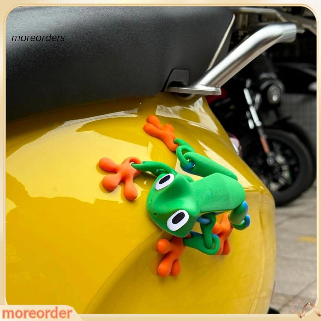 Magnetic 3d Printed Frog Toy with Movable Joints – Articulated Figurine Fridge Magnet Cute Home Office Computer Monito