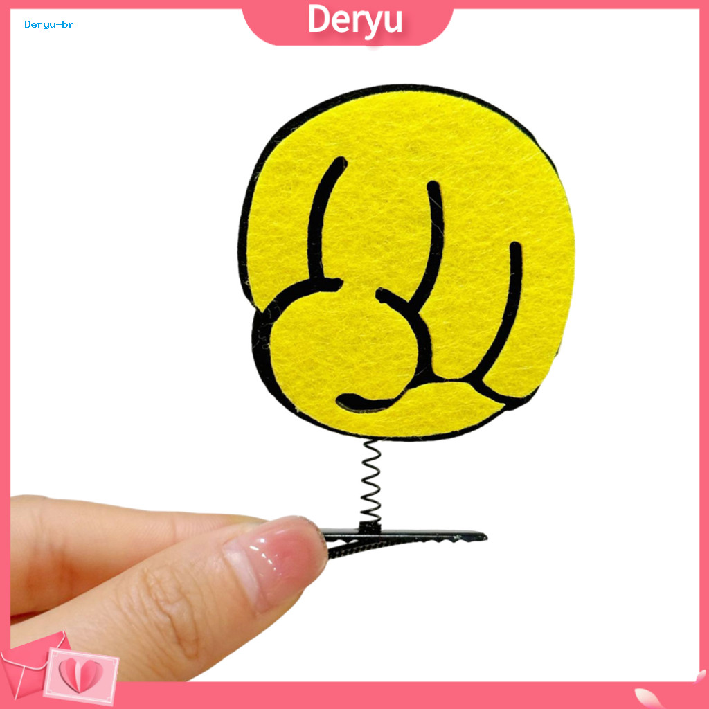 Stable Hair Clip 2pcs Cute Girl Hairpins Spring Style Felt Fruit Clips Child Accessories Festival Performance Kids Gift