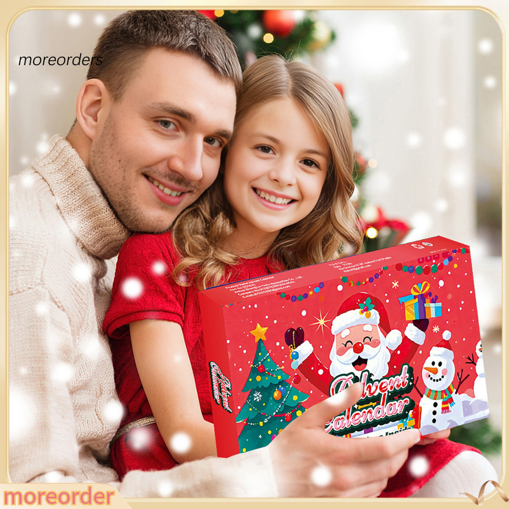 Christmas Advent Calendar with 24 Figures – Countdown for Kids Fun Parent-child Gift Holiday Toy Collection for Southe