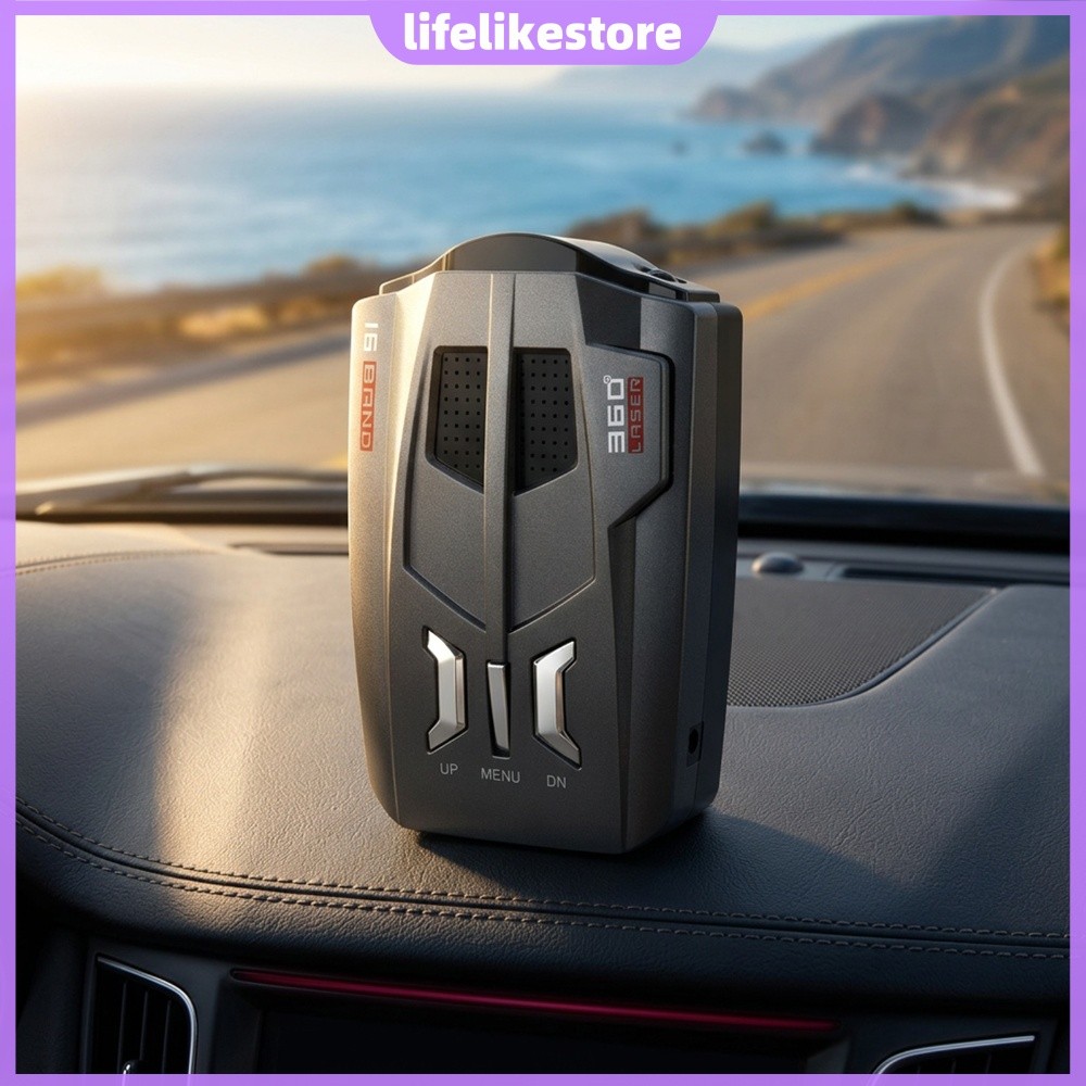 Detector De Velocidade De Radar V9 Full Band Xk KA Light Alerta De Voz De Carro 200-800m 3 Idiomas [lifelikestore.br]