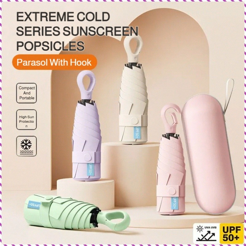 Raincoat Rainproof Radiation Barrier Capsule Umbrella Waterproof Full Band Sun Protection Uv