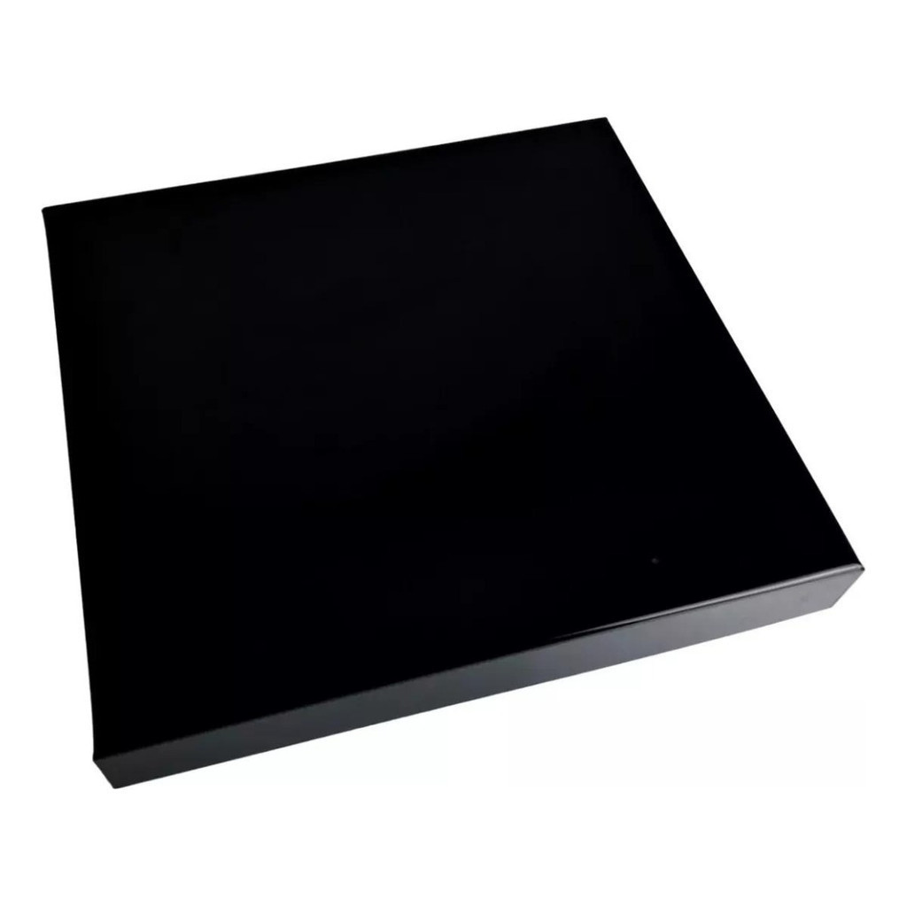 Tampa Para Cooktop Acrilico Preto 4 Bocas Cozinha Decoração