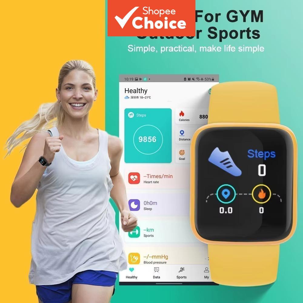 Crianças BLUETOOTH Fitness Tracker Relógio Inteligente Para Android Ios Pressão Arterial Smartwatch Macaron