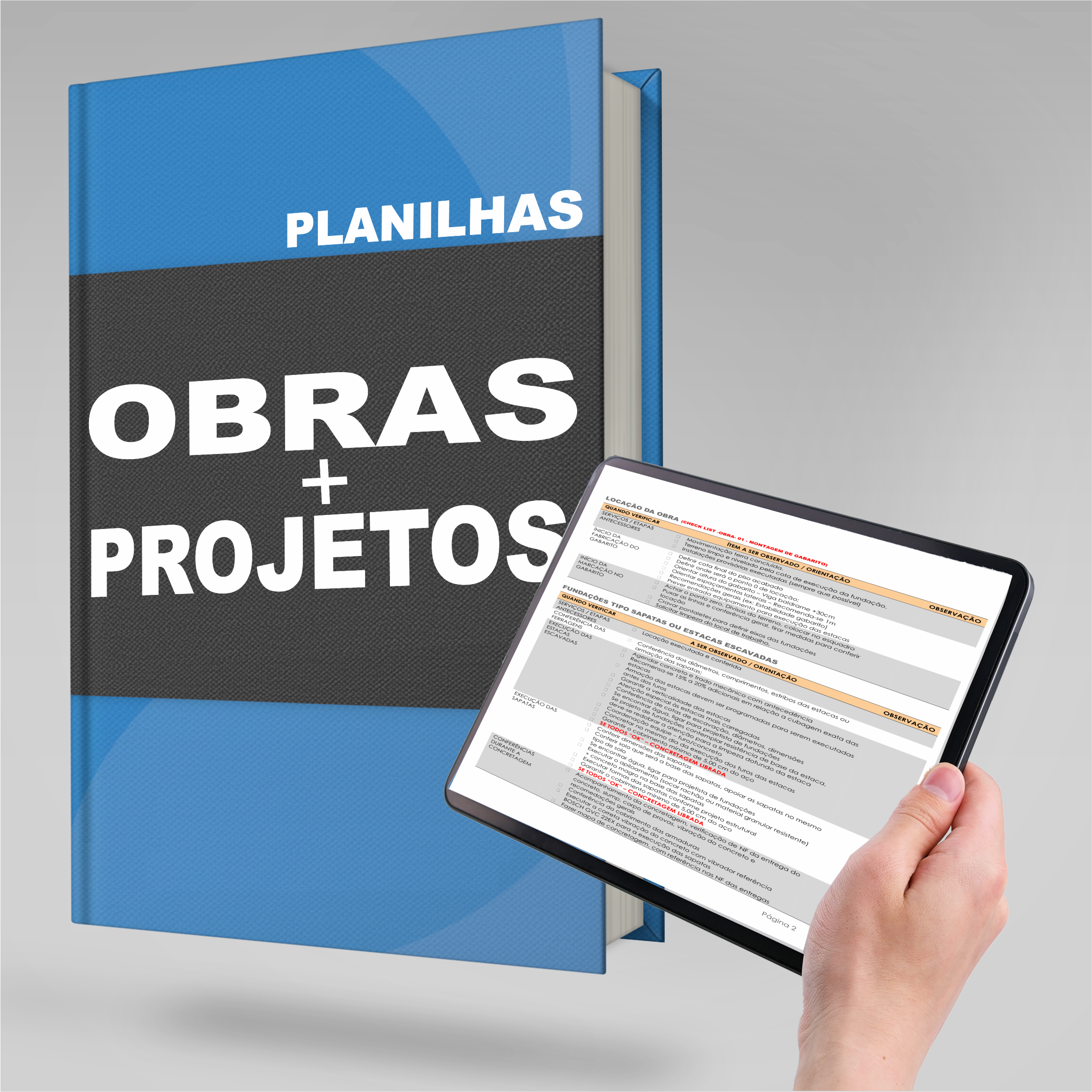 Planilhas de Gerenciamento de Obras