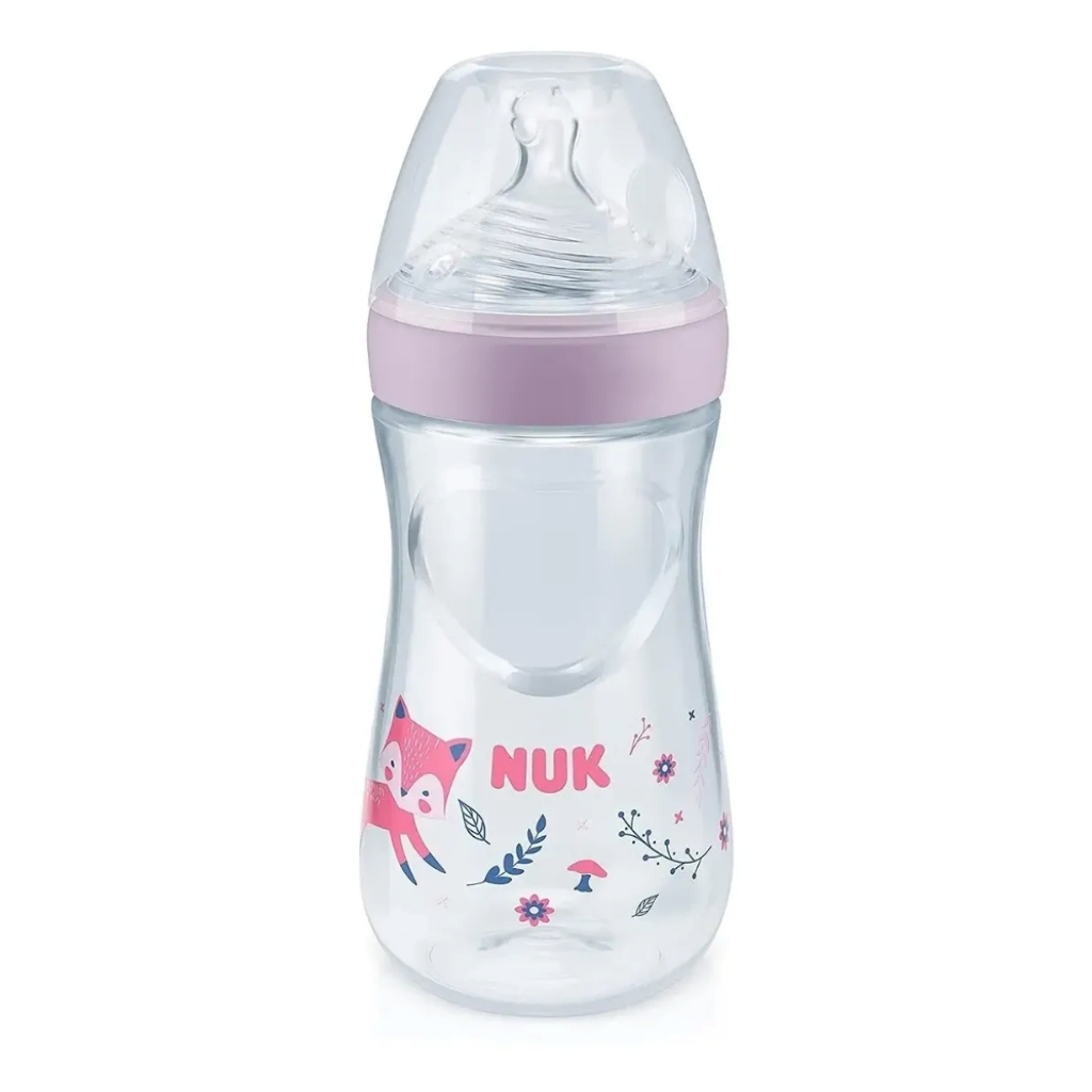 Mamadeira Nuk Fase 2 Essence Tc Smart Flow 270ml Girl