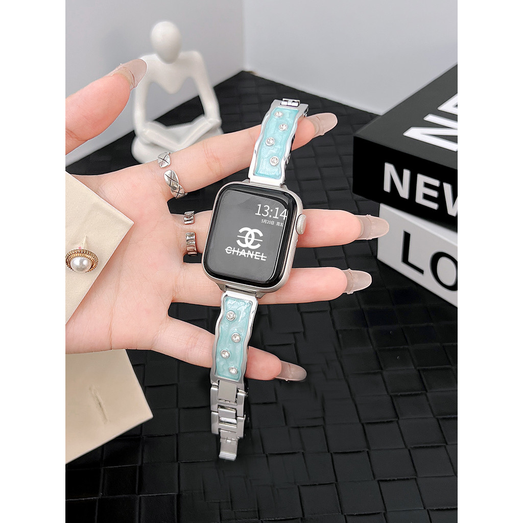 Adequado para relógio Huawei fit4 pulseira de relógio novo estilo série de Metal 4pro Smart Sports Girls watchfit3 relóg