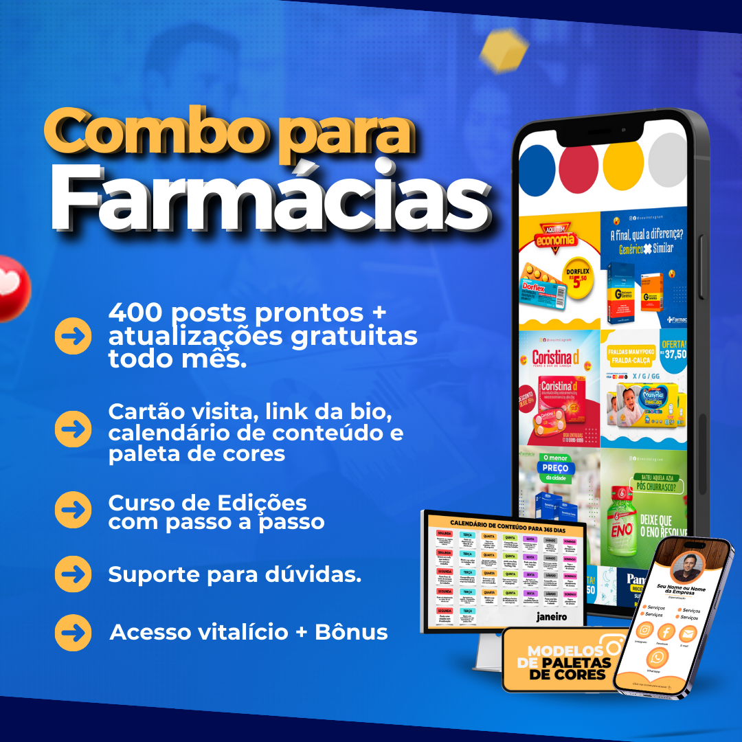 Combo para Farmácias