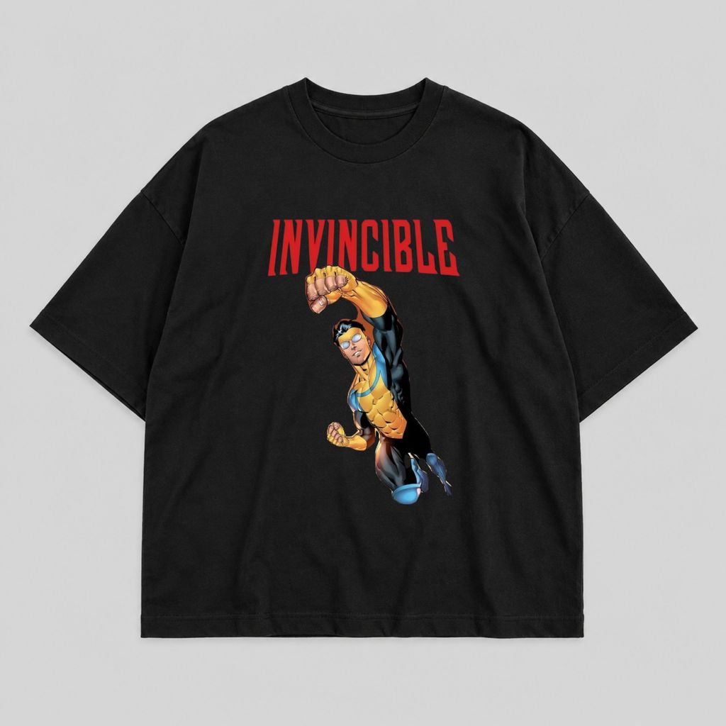 Camiseta Blusão Invencíveis Super Herói Invencible Oversized Mark Grayson