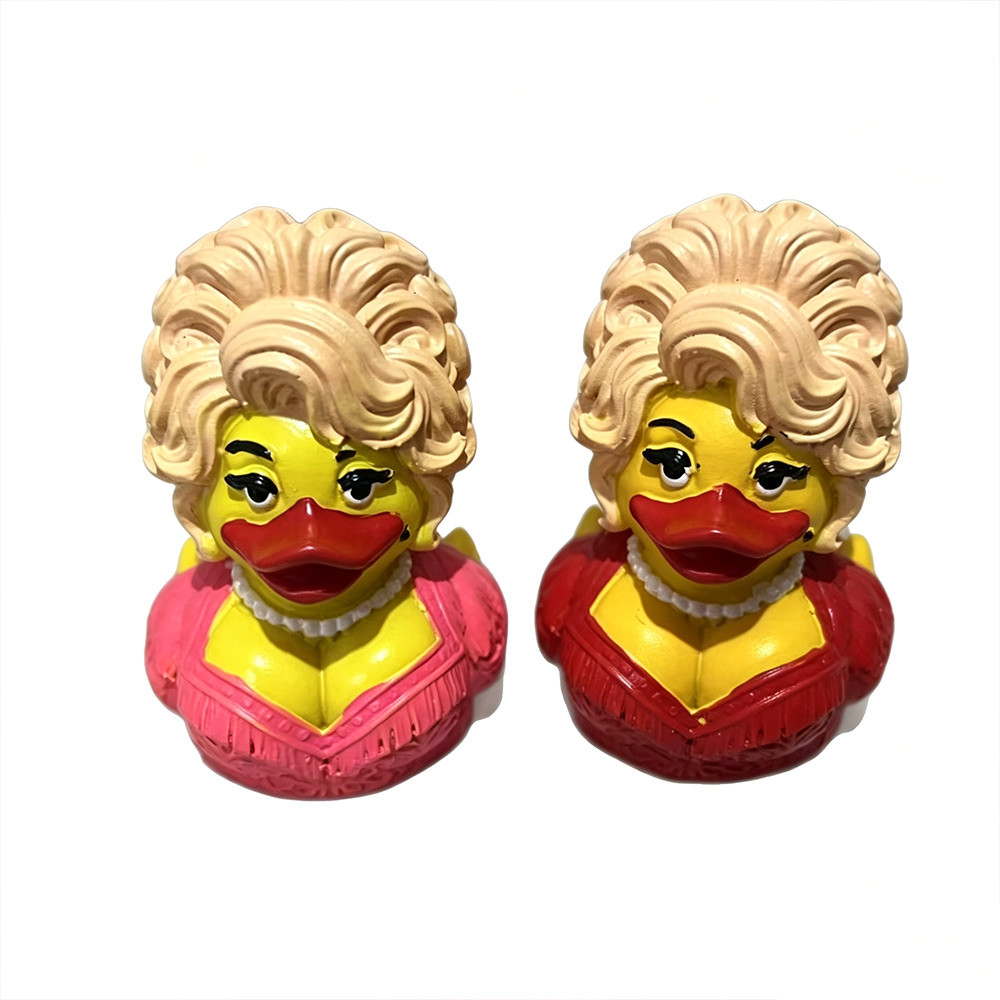 Dolly Parton Duck Resin Country Music Dashboard Buddy Cute Resin Figurine For Car Dashboard Decor And Gift