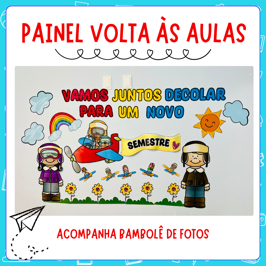 Painel volta às aulas - decolar