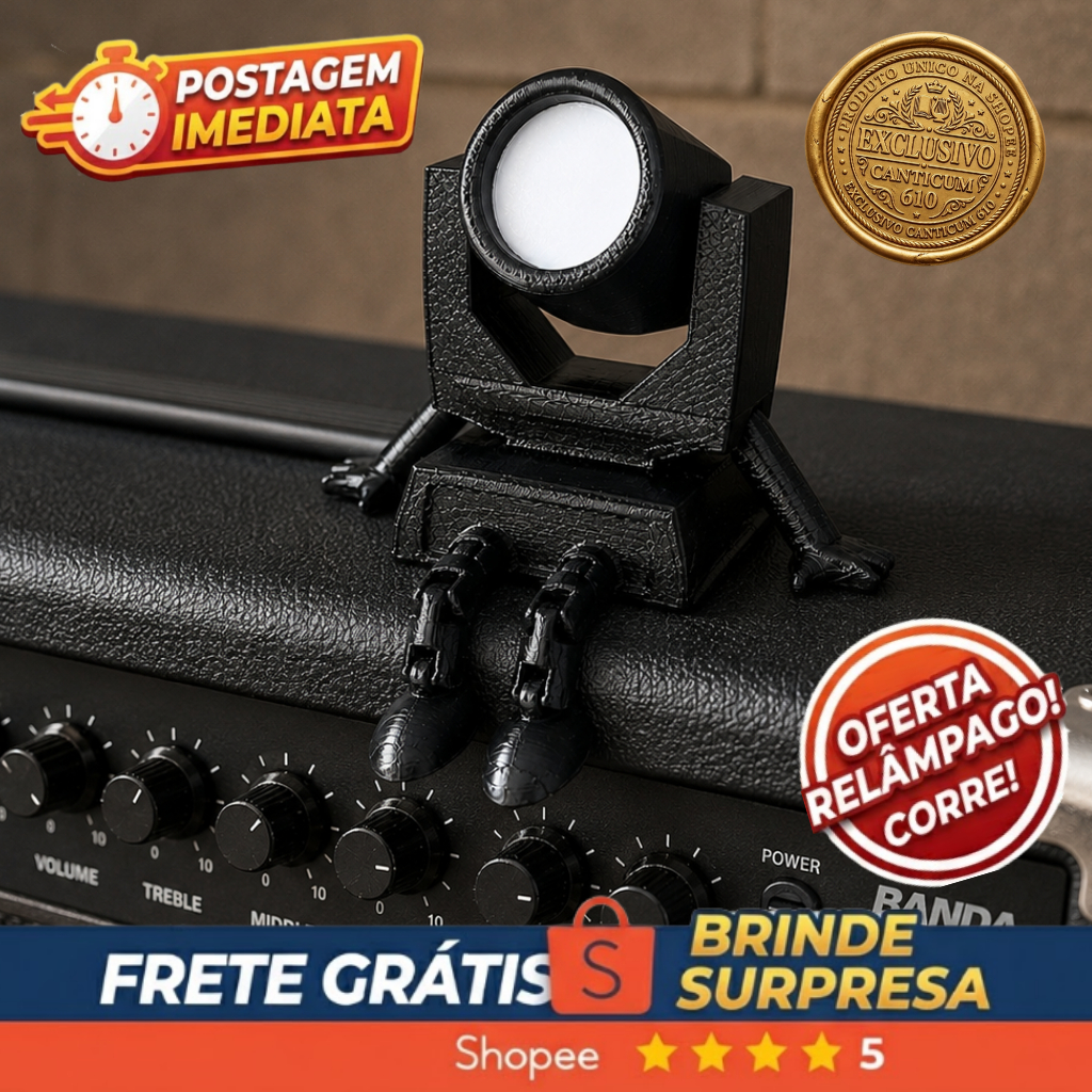 Boneco Moving Articulado Impressão 3D – Flexível e Colecionável