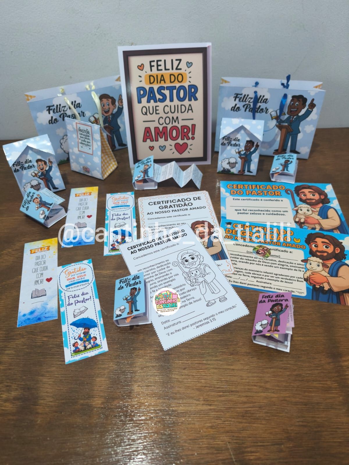 ???? KIT LEMBRANCINHA - DIA DO PASTOR ????