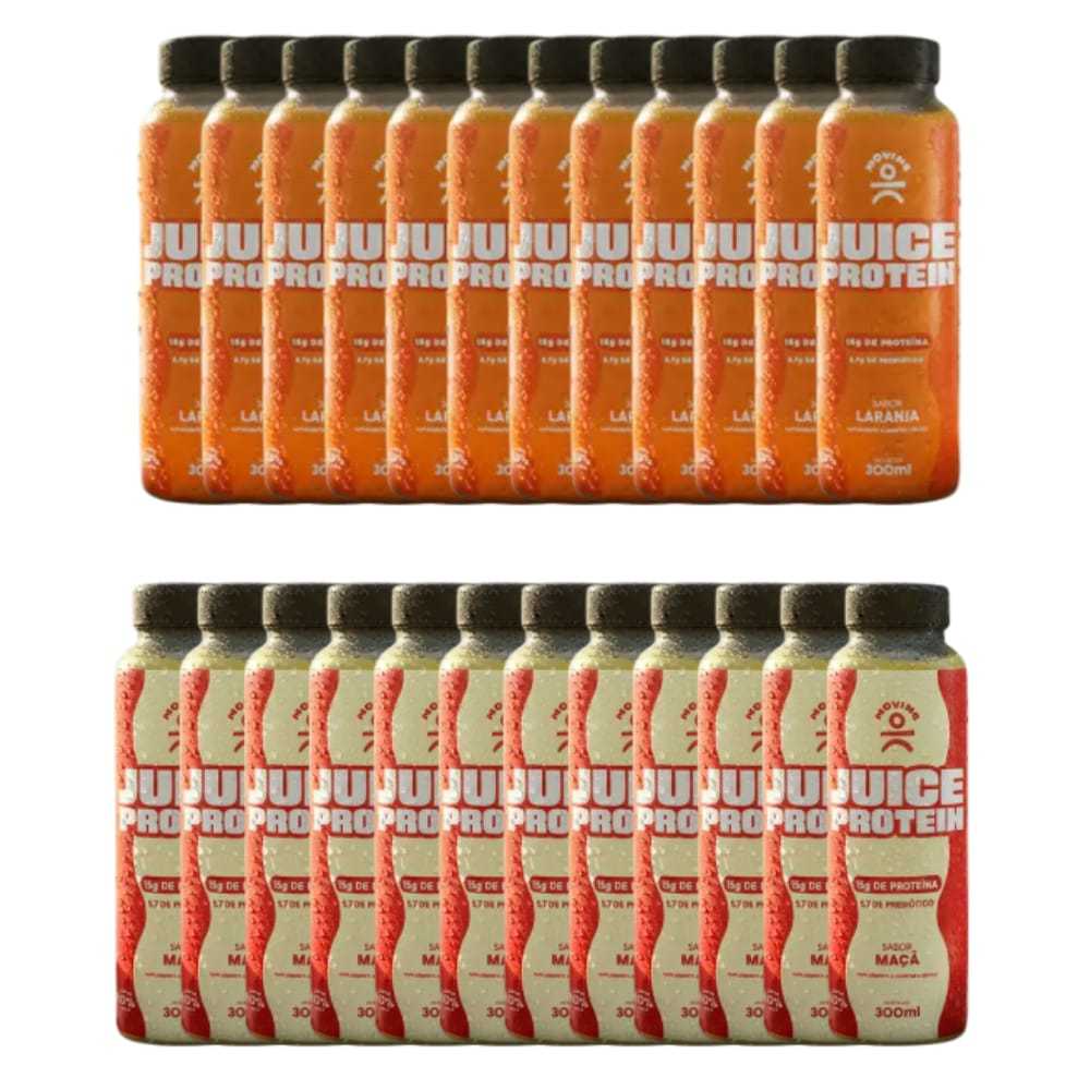 Kit 24 Moving Juice 300 ml – Maçã e Laranja