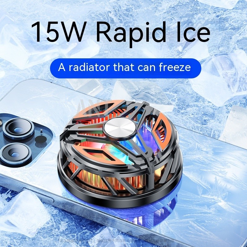 Refrigerador Móvel 15W GT31 Para Telefones Celulares Atração Magnética Clipe Traseiro Ventilador