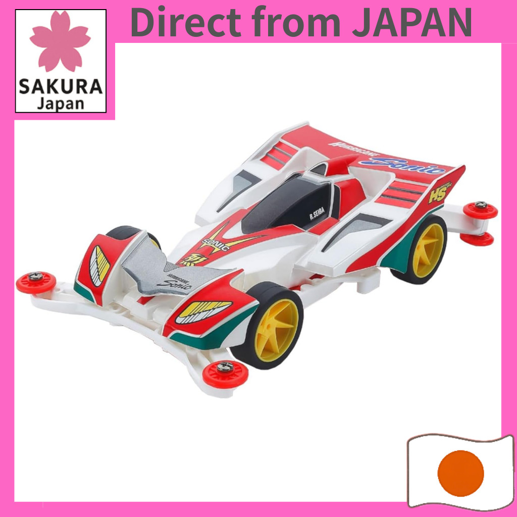 Tamiya Mini 4WD Special Project Hurricane Sonic Polycarbonate Body Special AR Chassis Full Cowl Mini 4WD 30th Anniversar