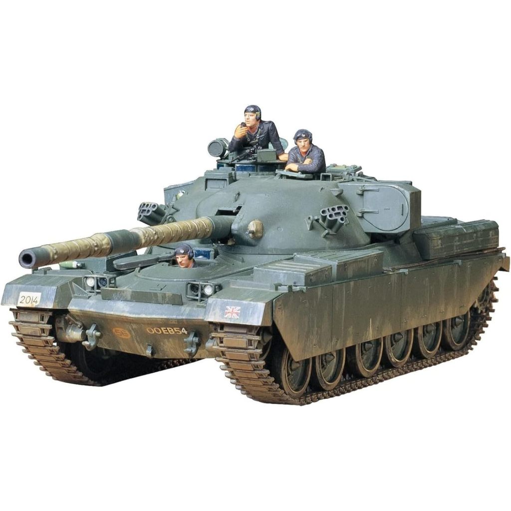 Kit de modelo de plástico Tamiya 1/35 Military Miniature Series No. 68 British Army Chieftain Mk.5 35068
