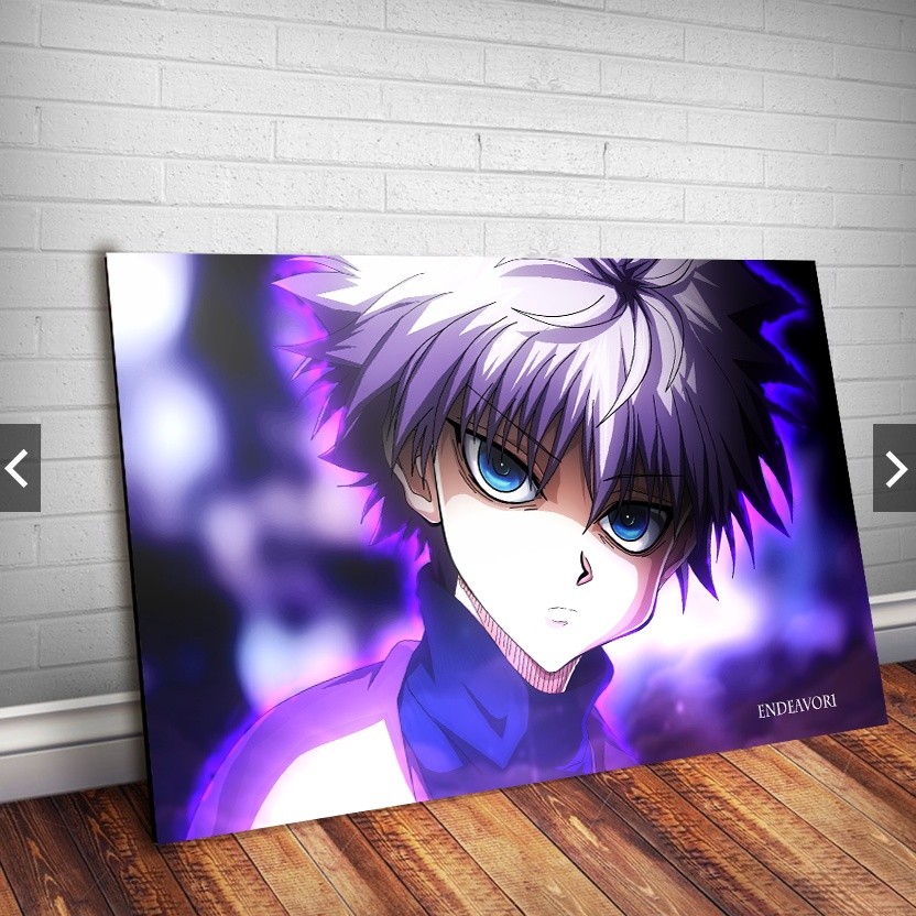 Placa decorativa MDF hunter x hunter (28x20 A4) Quadro parede & decoração