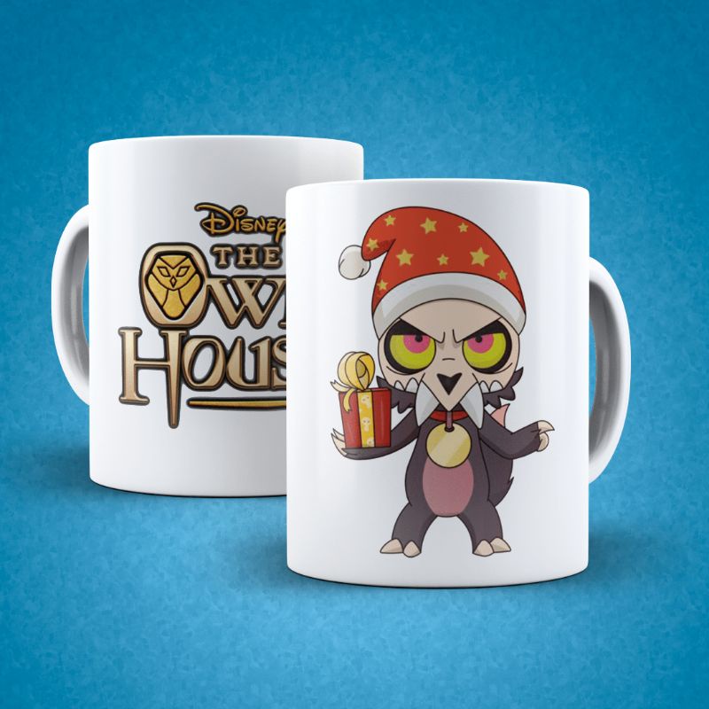 Caneca The Owl House - King Christmas (Porcelana)