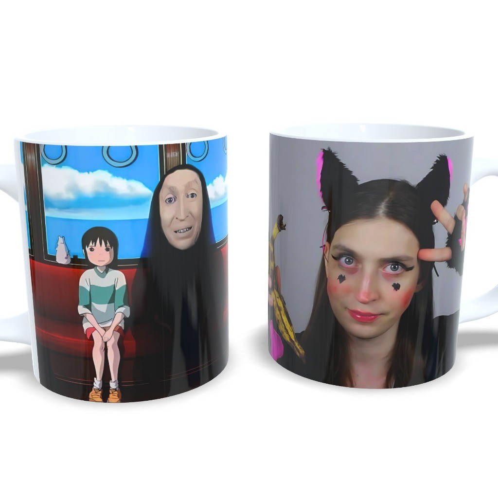 Caneca de Cerâmica Personalizada Felca Youtuber Kawaii E-girl Cute Meme TikTok