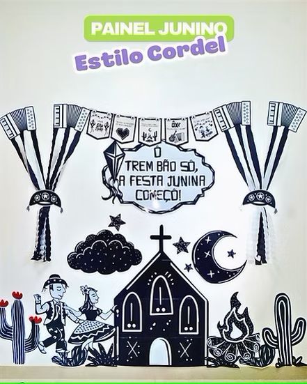 Painel Junino - Cordel