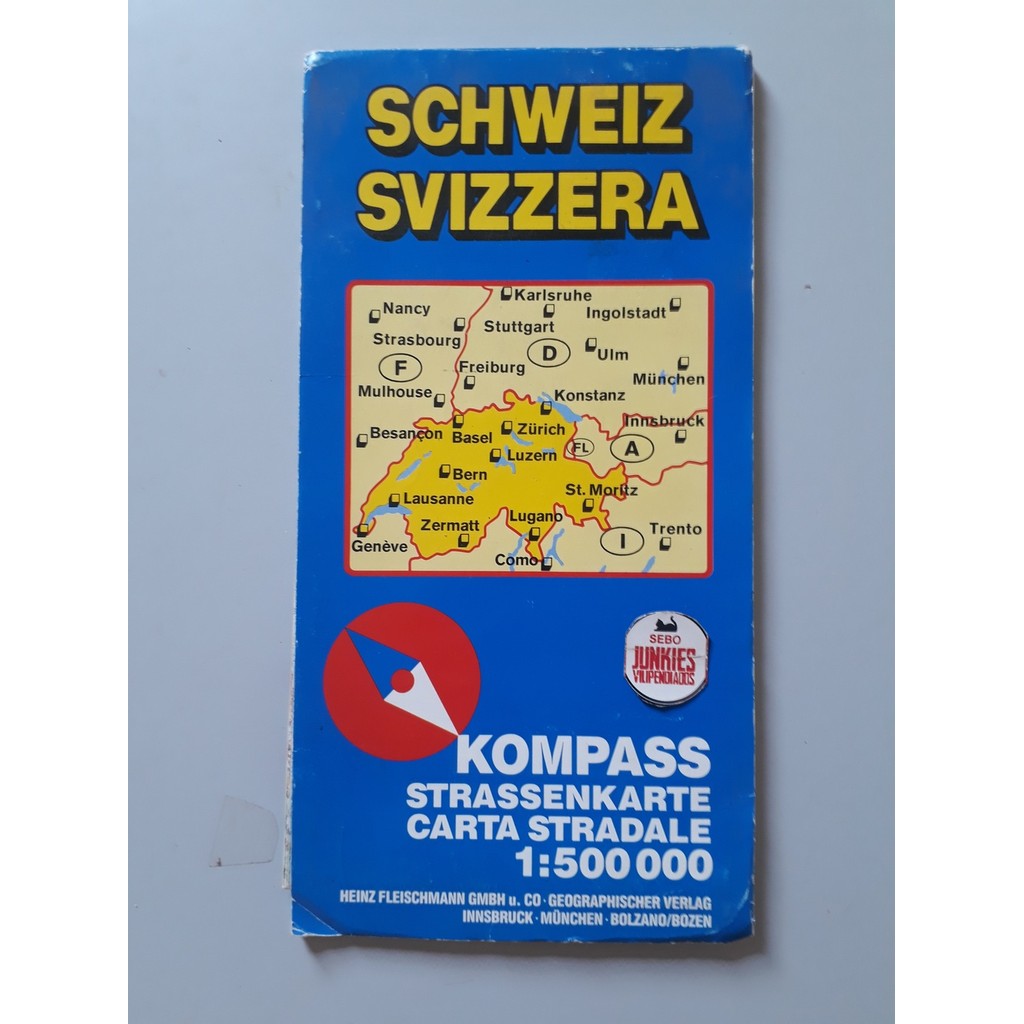 Switzerland Suisse: Schweiz Svizzera de Kompass 7115294