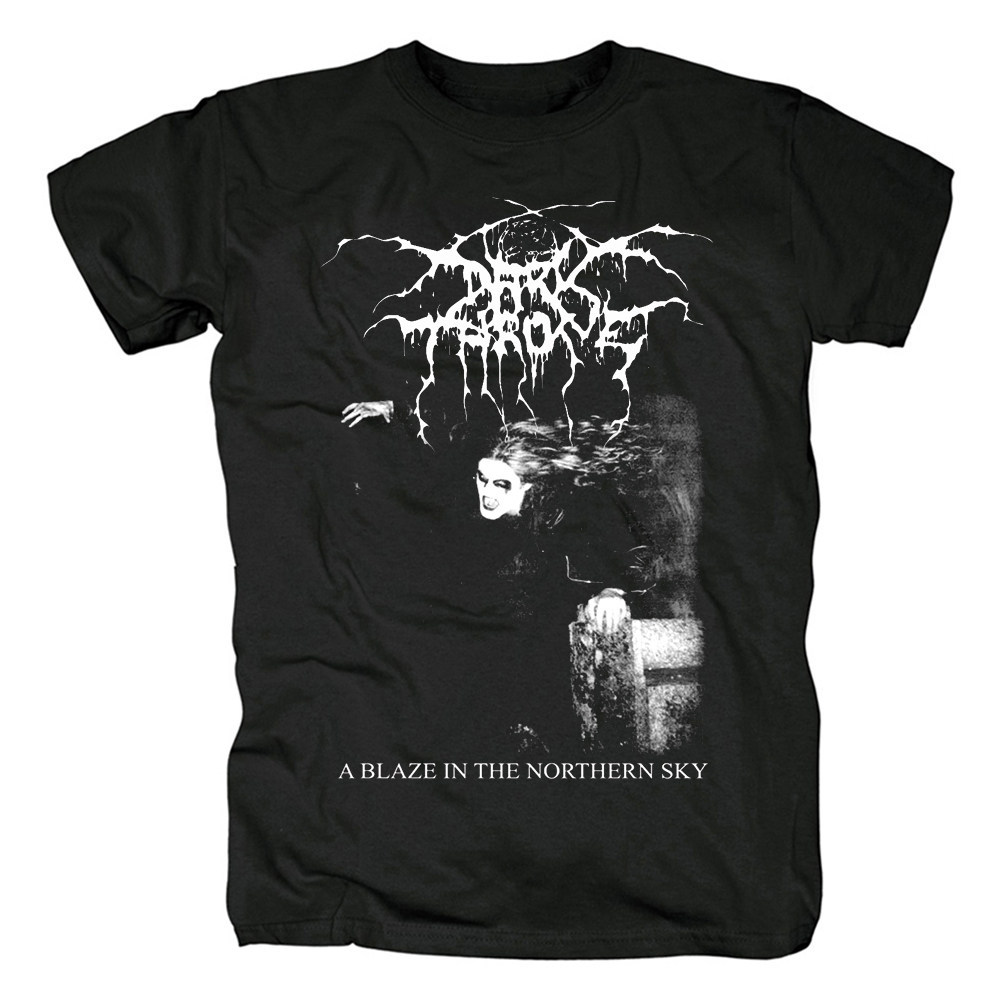 Music.Soul Camiseta Unissex Darkthrone Black Metal Álbum Capa Escandinavo Estampado Poderoso Atemporal Estiloso Casual