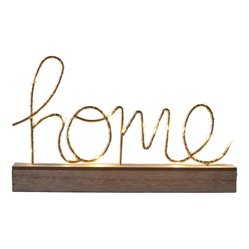 [Venda quente] Nordic com letra de luz pêndulo LOVE HOME Lettering Light Quarto Night Light Restaurante Atmosfera Ilumin