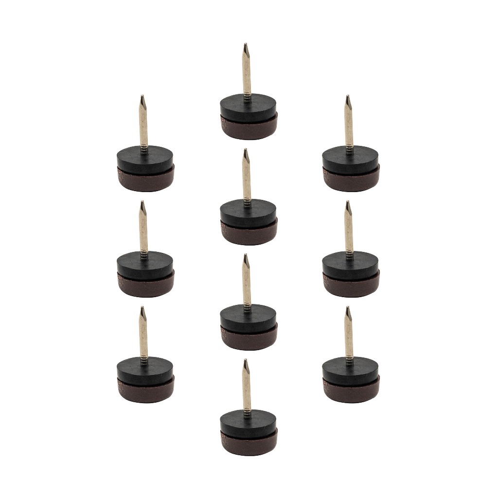 24 Unidades Sapata Max89182 Plástica De Cadeira Poltrona 20mm.