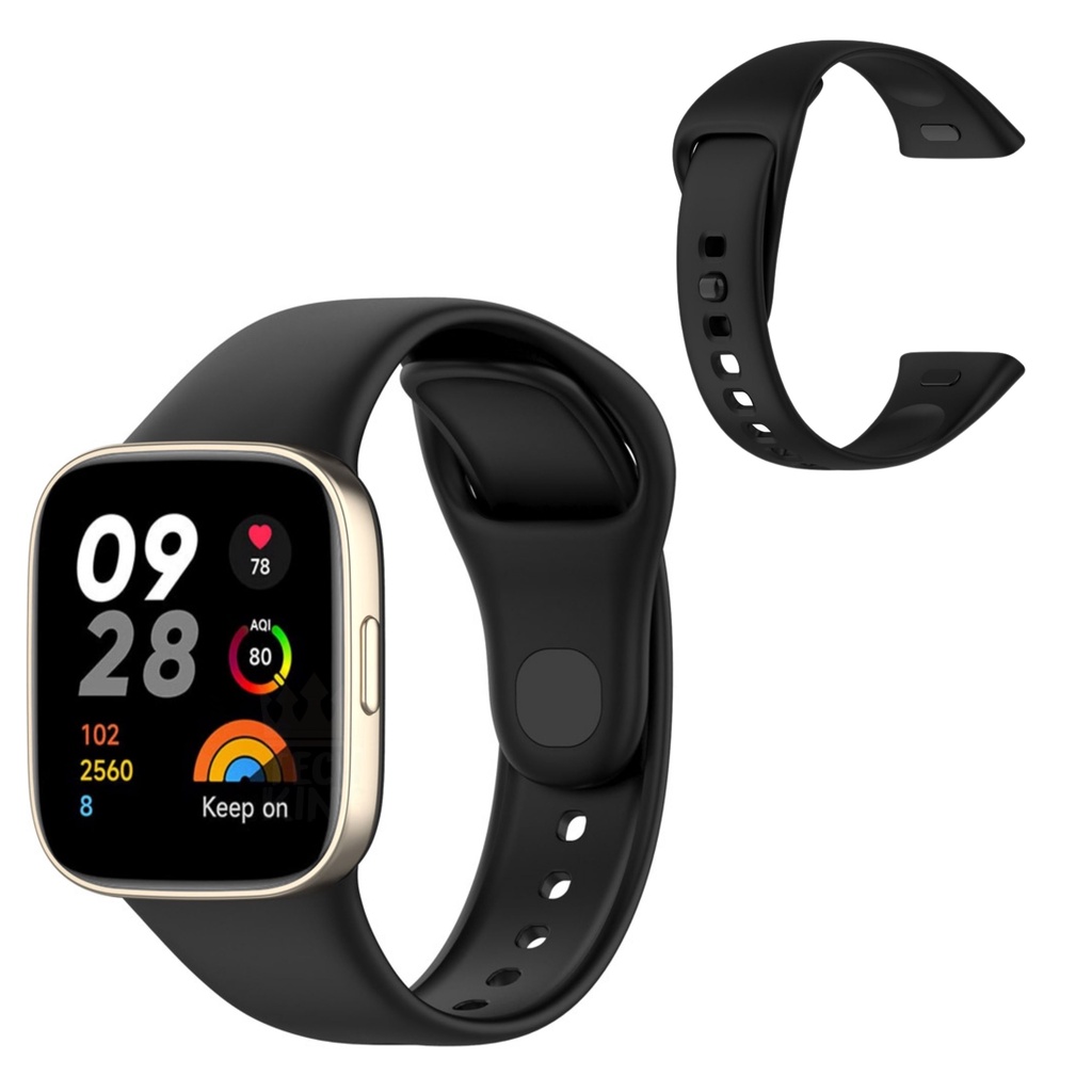 pulseira de substituição silicone para xiaomi redmi watch 3