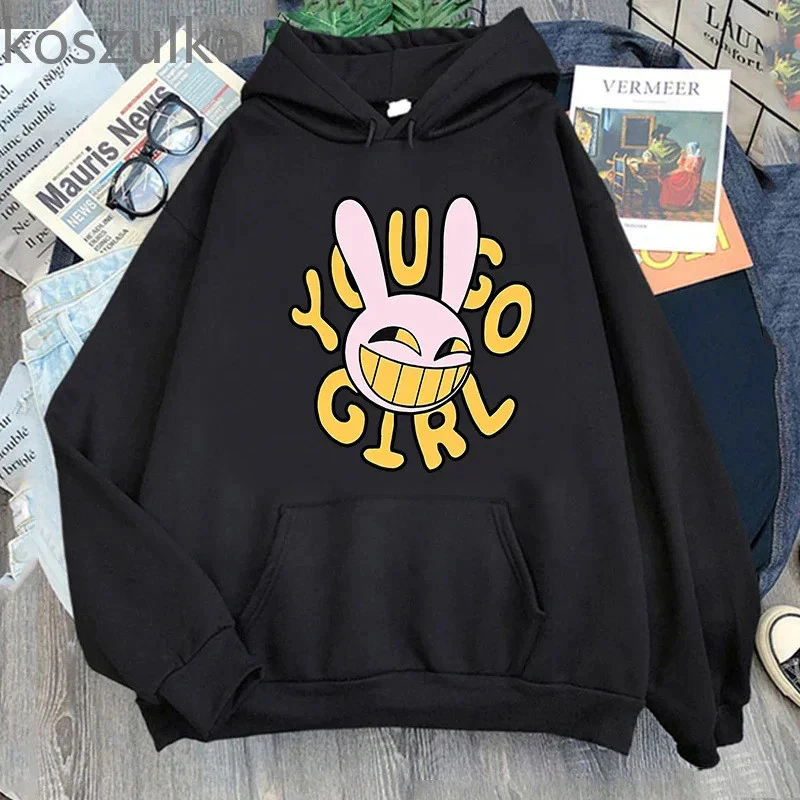 Moletom Canguru Unissex The Amazing Digital Circus Hoodies Moda Feminina Casual Vintage Pullovers Promoção Envio Rápido