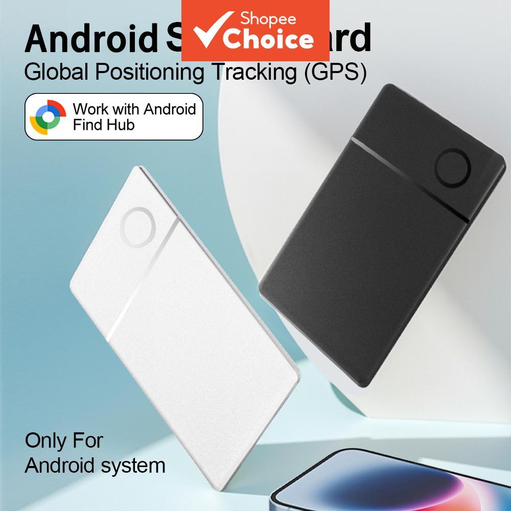 Rastreador Android Smart Card GPS Recarregável Localizador Compatível com Dispositivo de Navegação Google Find Hub,