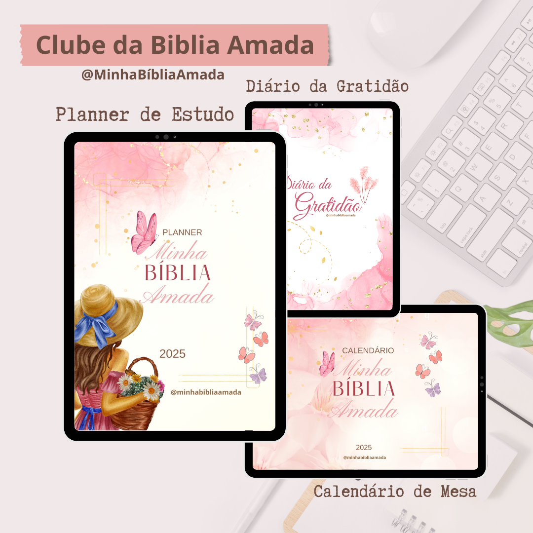 Planner de Estudo da Bíblia 2025