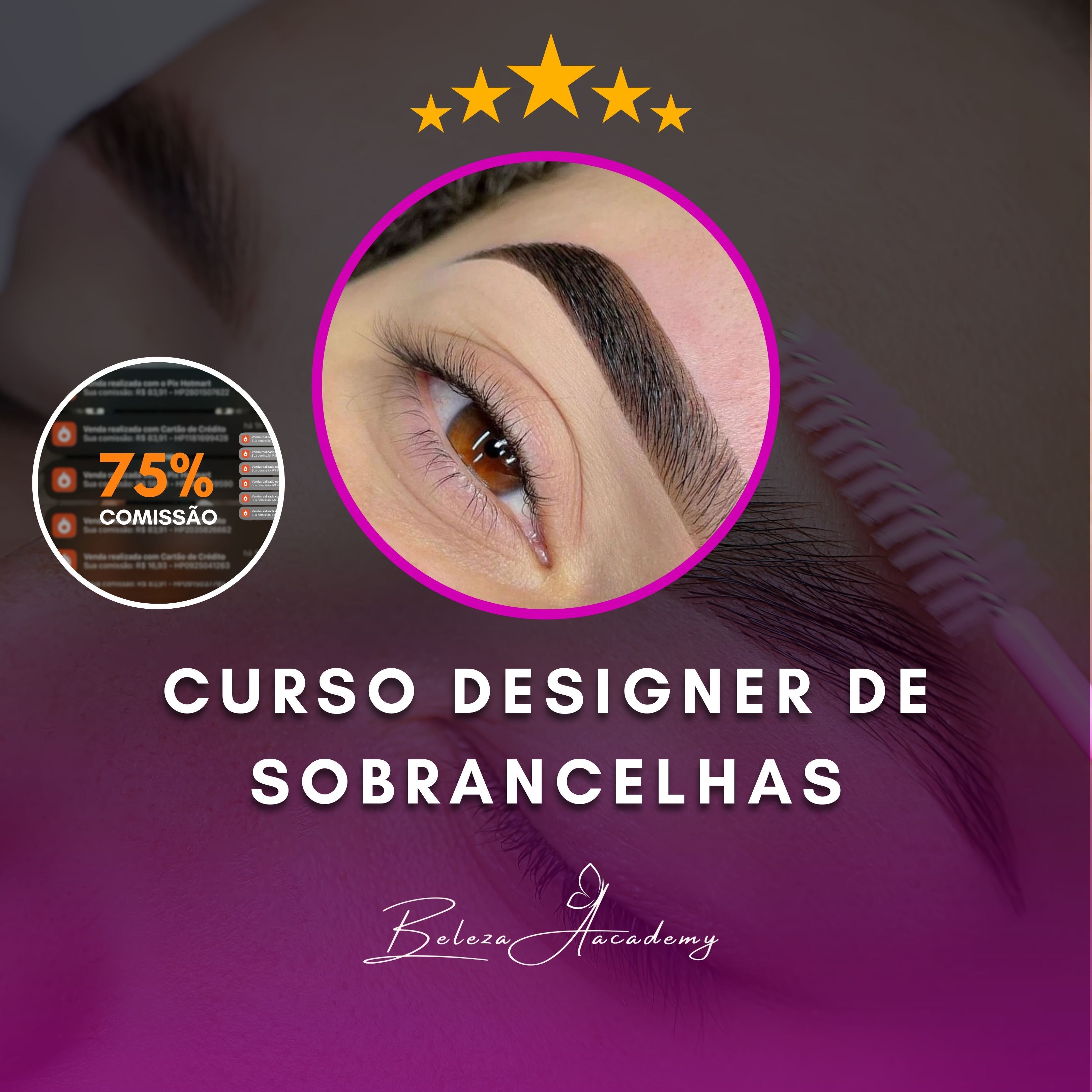 Curso Designer de Sobrancelhas Profissional