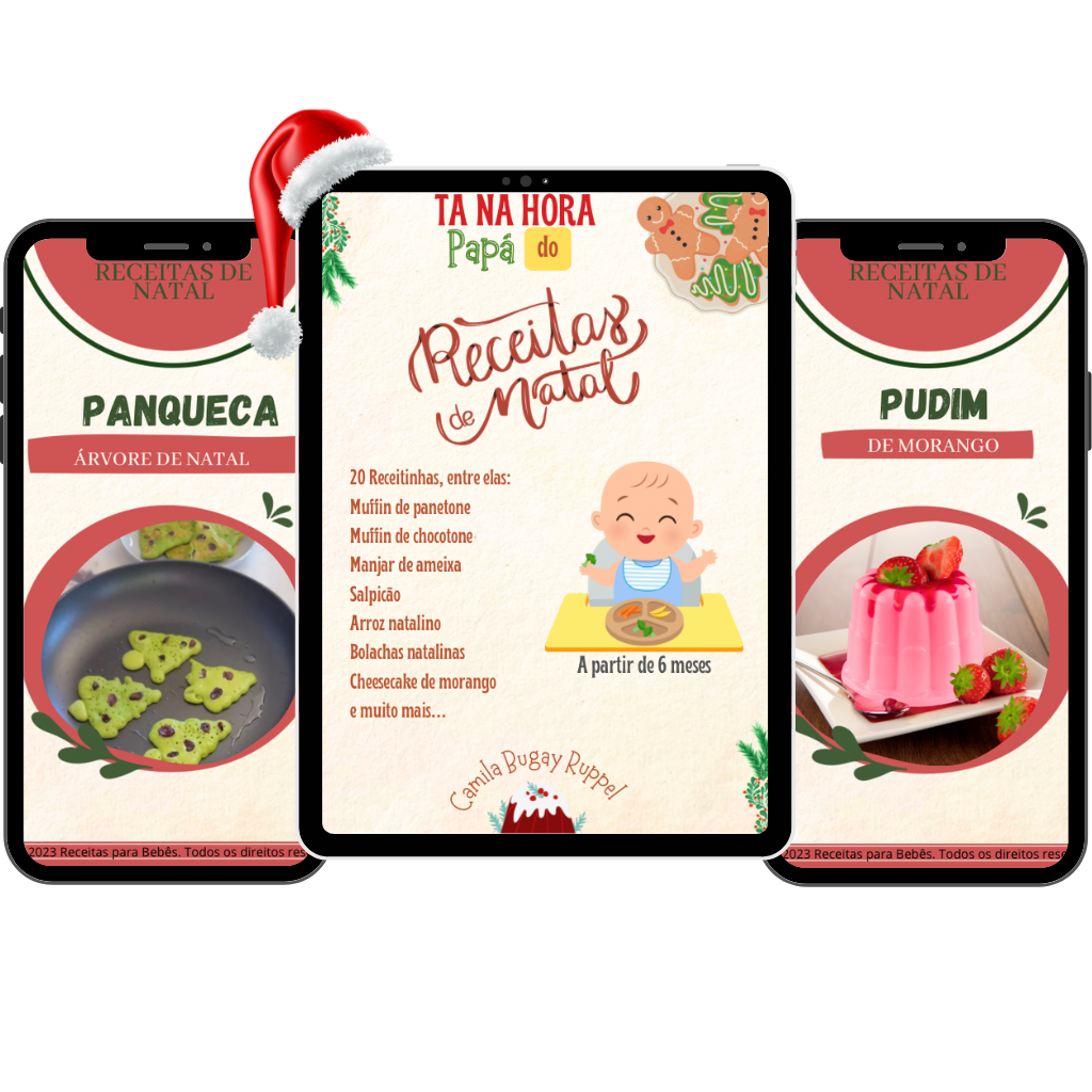 Receitas de natal para bebês - A partir de 6 meses