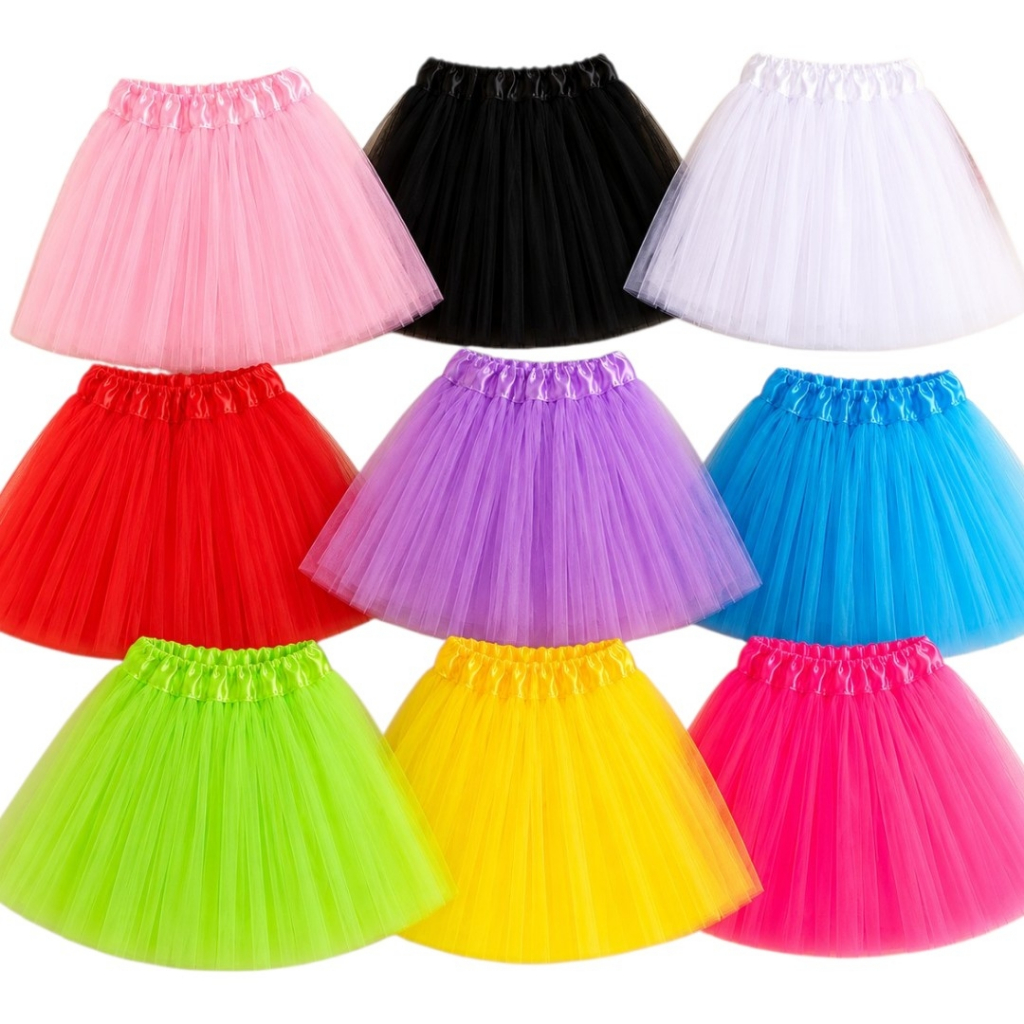 Saia Tutu Infantil  30 Cm /Fantasia Princesa Festa Aniversário Menina