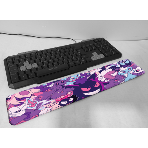 Apoio de pulso Pokemon Gengar cute  47x9 cm ergonomico punho mouse pad teclado mousepad