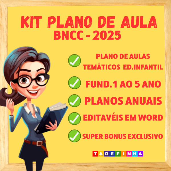 KIT PLANO DE AULA 2025